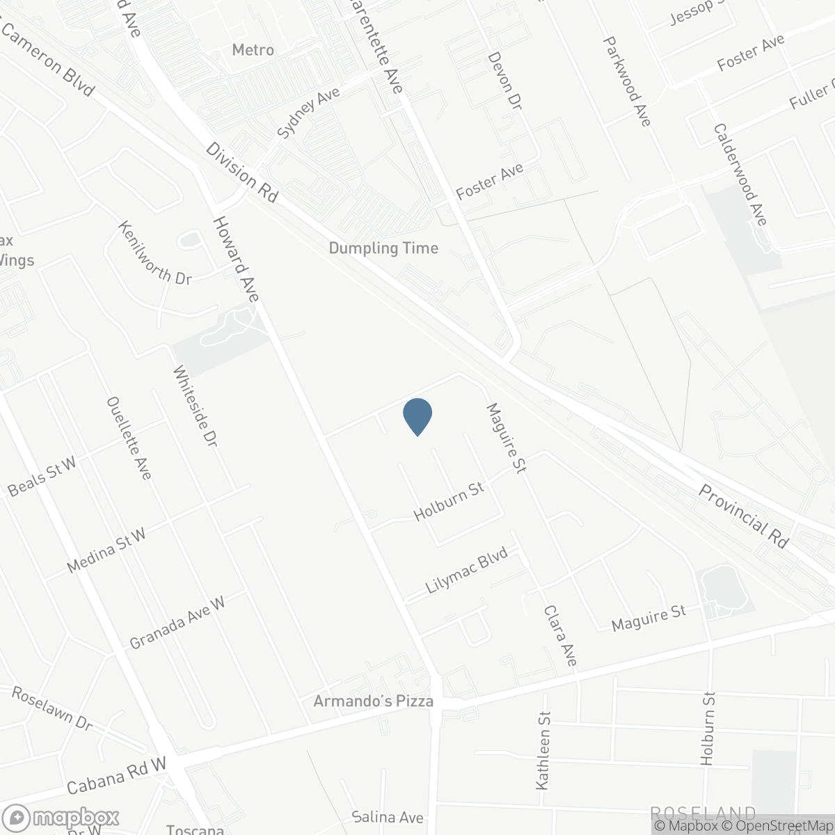 V/L FARROW AVENUE, Windsor, Ontario N9E 3N5